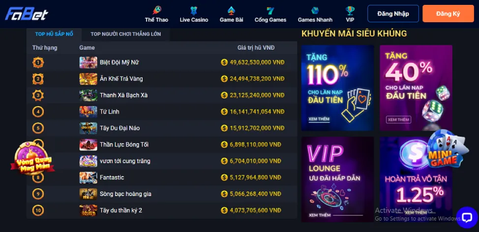 Ưu đãi chào mừng thành viên mới tại 789club